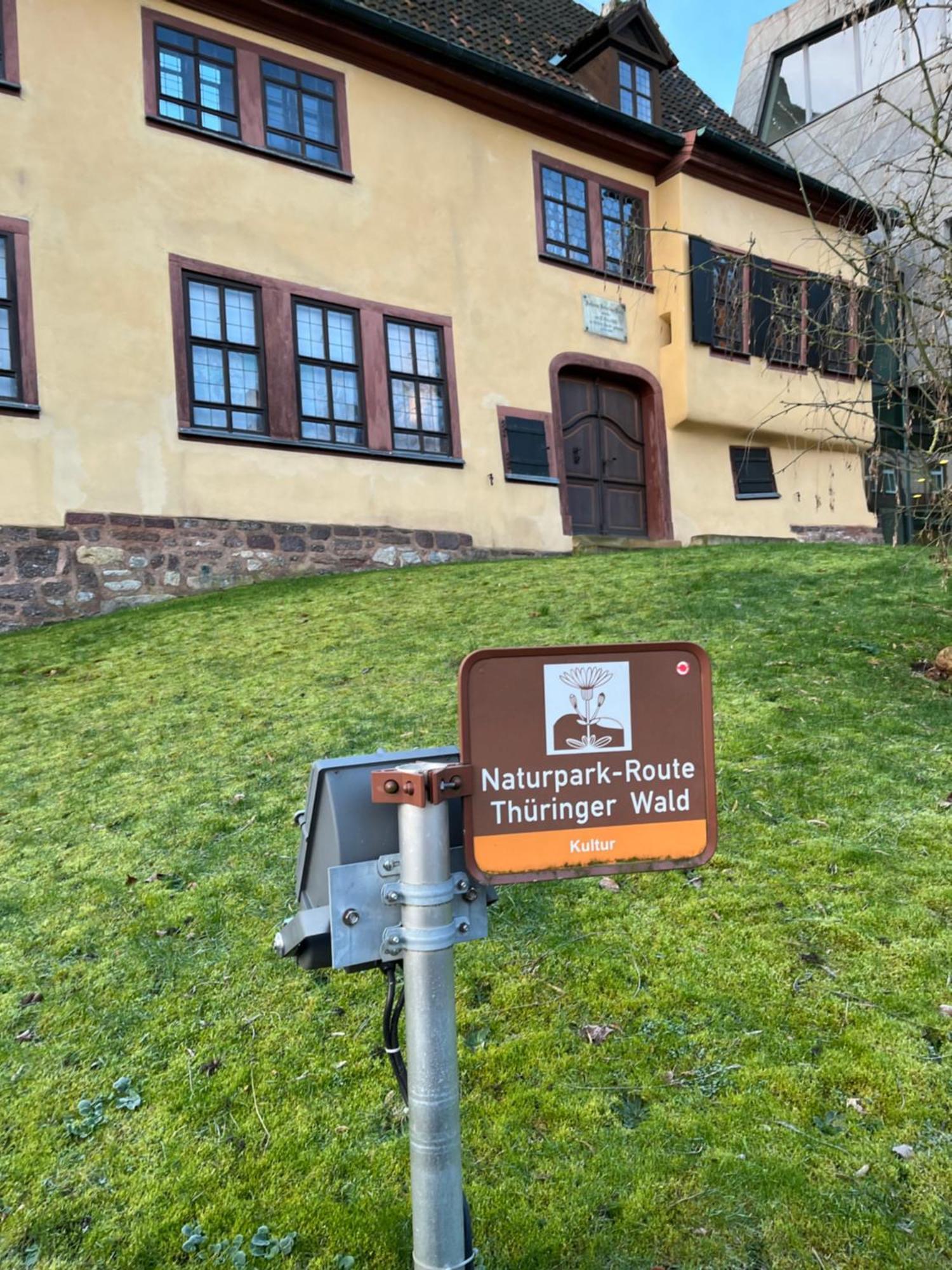 Ferienwohnung Mitte Sued Am Frauenplan Eisenach Bagian luar foto